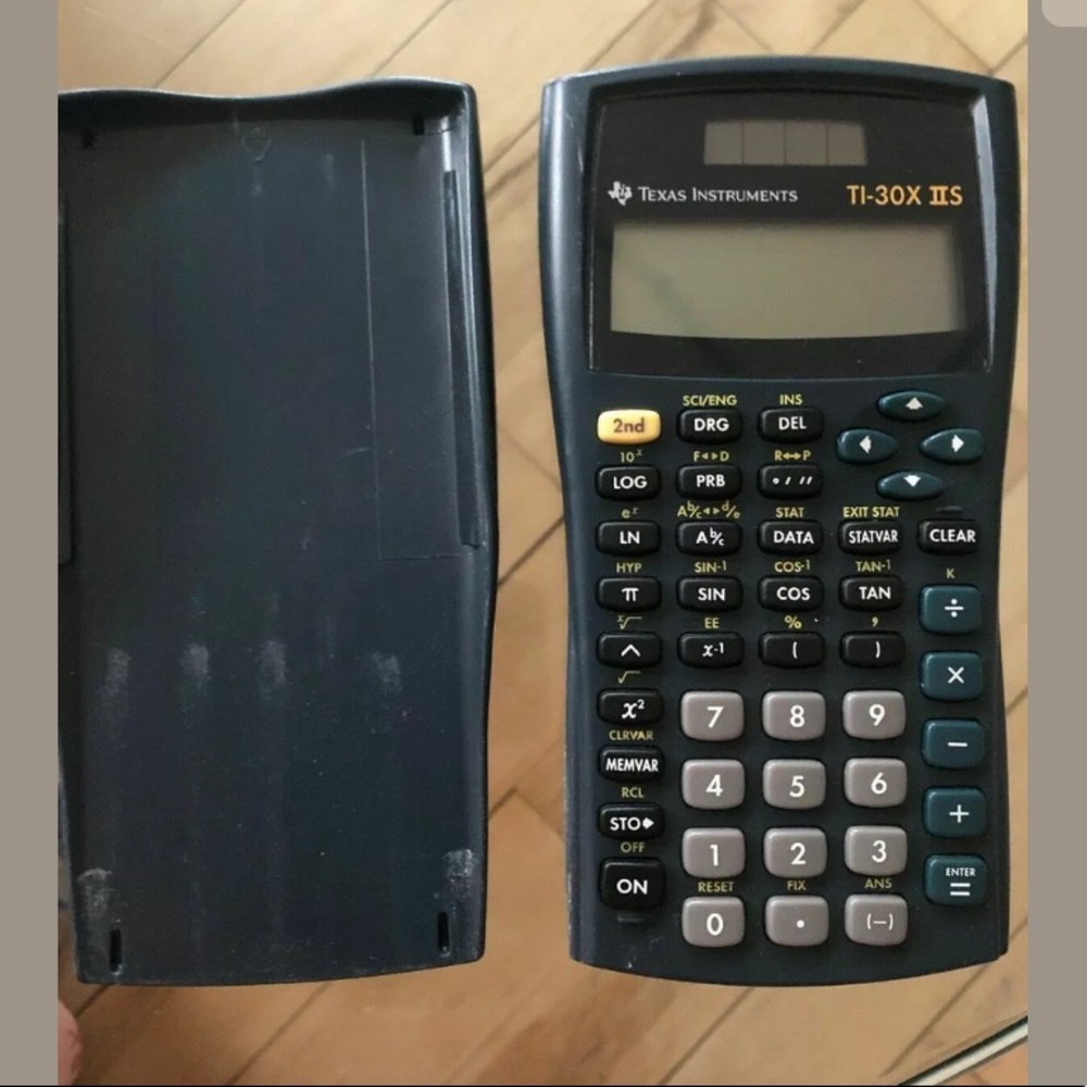 TI-30X IIS calculator